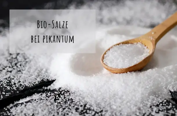 Natürliche Meersalze in Bio-Qualität bei pikantum - pikantum Biosalze kaufen | Bio Meersalz &amp; Bio Fleur de Sel |Bis 25kg-Gebinde