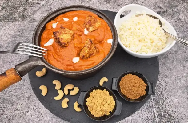 Cremiges Butter Chicken - Butter Chicken Rezept - cremig, würzig &amp; einfach | pikantum.de