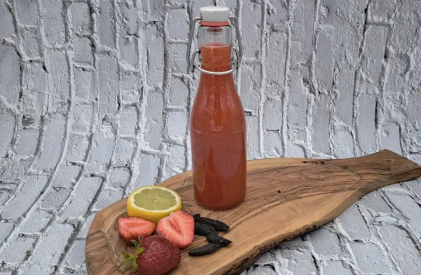 Erdbeer-Limes mit Tonkabohne - Erdbeer-Limes mit Tonkabohne - einfaches Rezept