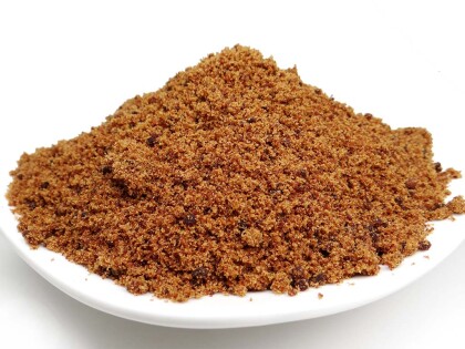 Schale mit Bio Vollrohrzucker