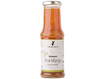 Bio Sanchon Asiasauce Thai Mango, vegan, 210ml