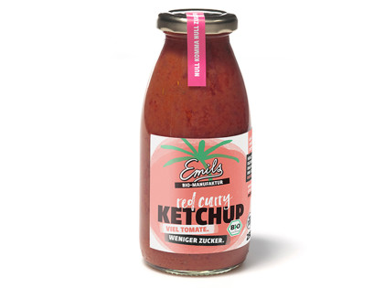 Bio Emils Red Curry Ketchup, 250ml