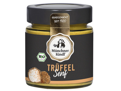 Bio Trüffel Senf, Bioland Qualität, Münchner Kindl, 125 ml