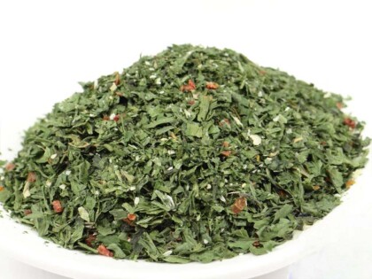 Schale mit Gewürzmischung Bio Salatkräuter