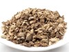 Schale mit getrockneter und geschnittener Bio Teufelskralle
