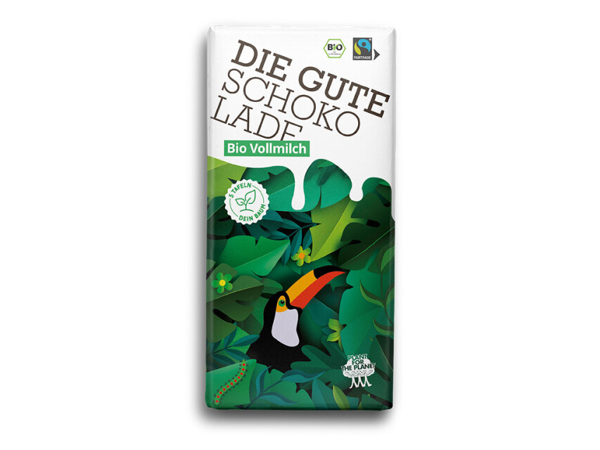 Die Gute Bio-Schokolade | 100g | Vollmilch