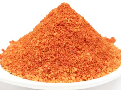 Schale mit Bio Pommes Gewürzsalz