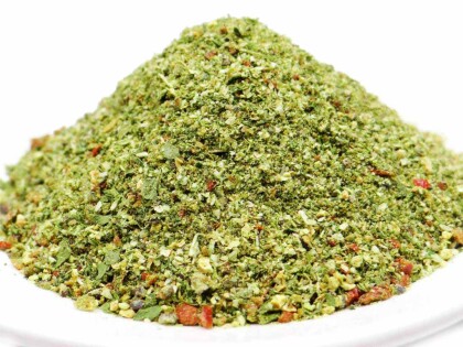 Schale mit Gewürzmischung Bio Fisch Alleskönner