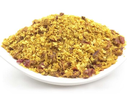 Schale mit Gewürzmischung Reisgewürz