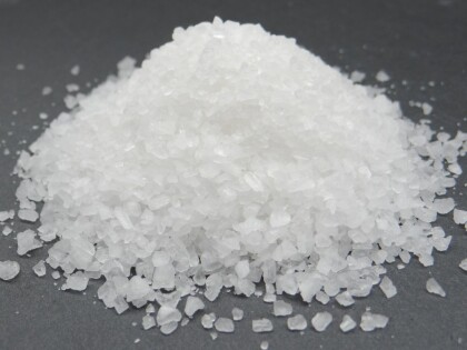 Schale mit grobem Bio Meersalz