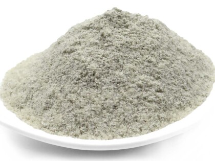 Schale mit Bio Minzzucker