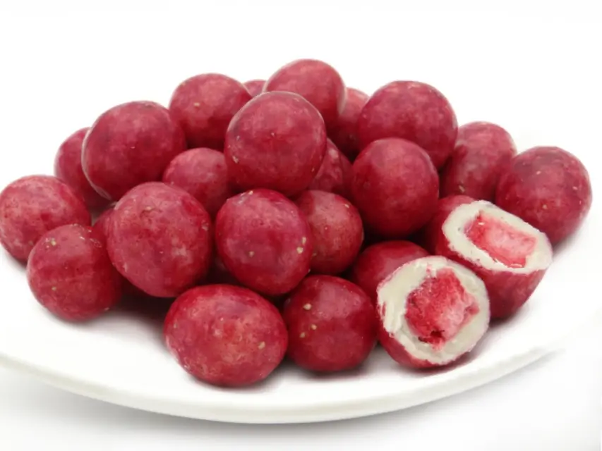 Bio Erdbeeren in Zitronen-Schokolade