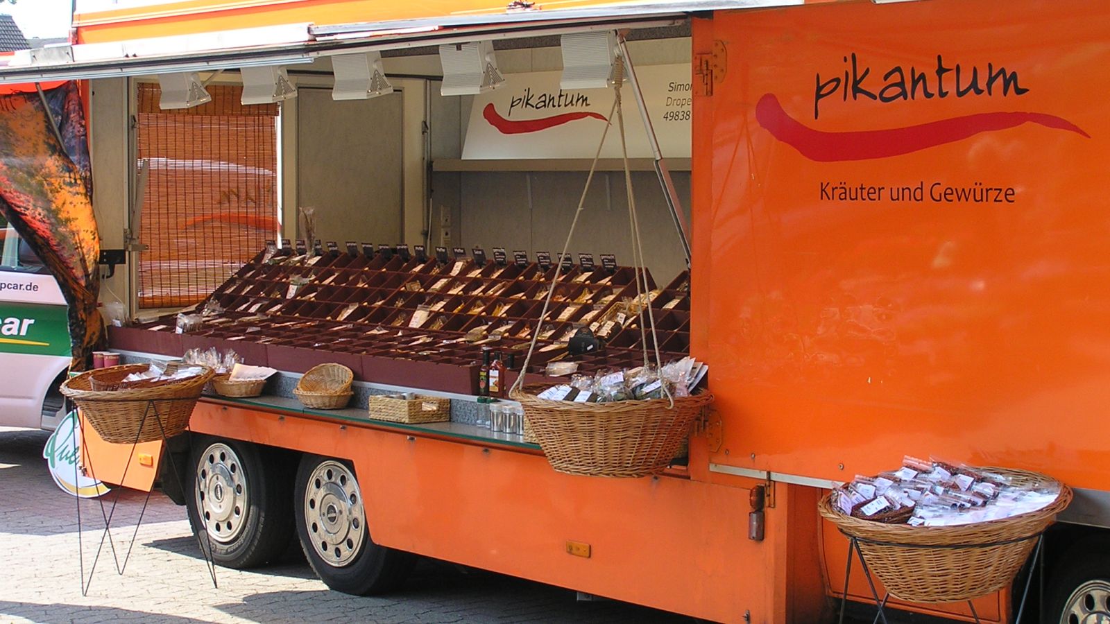 pikantum auf dem Wochenmarkt